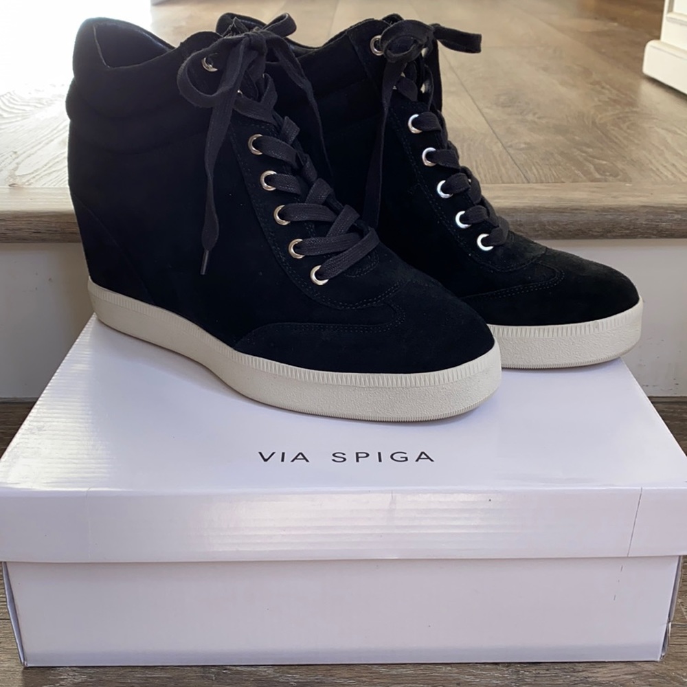 **Via Spiga Samaire Wedge Sneaker**